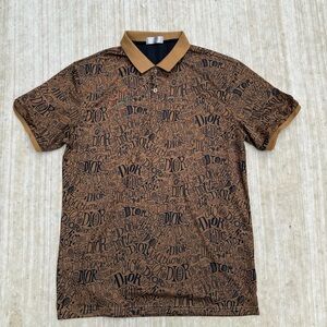 Dior Polo Shirt Mens Size Large